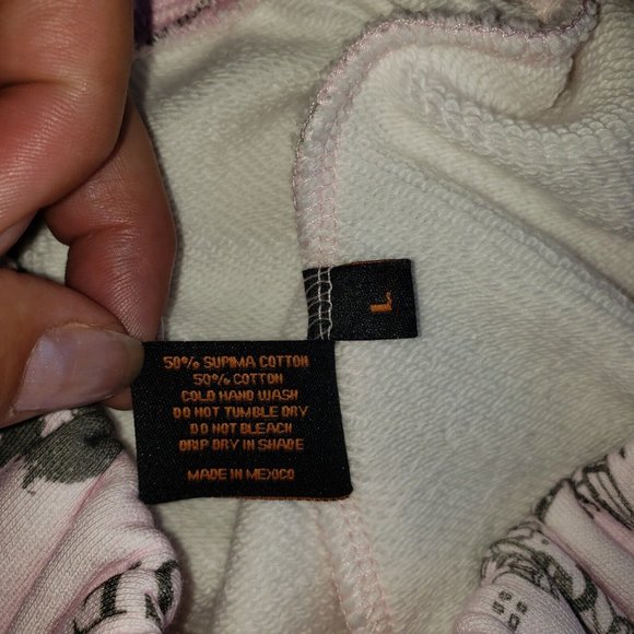 LIBERAL YOUTH MINISTRY Pink Heaven Print Sweatpants Sz L - Picture 10 of 13